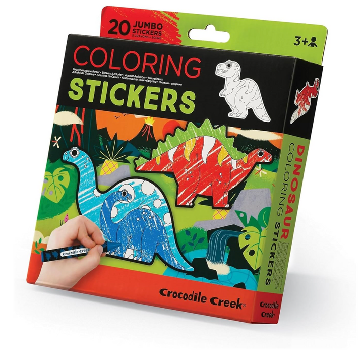 Coloring Stickers - Dinosaurs