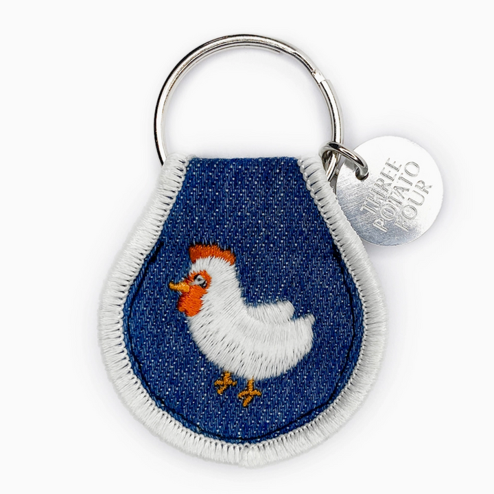 Patch Keychain - Chicken