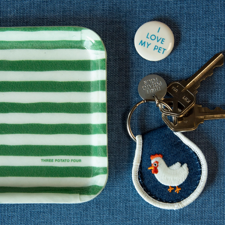 Patch Keychain - Chicken
