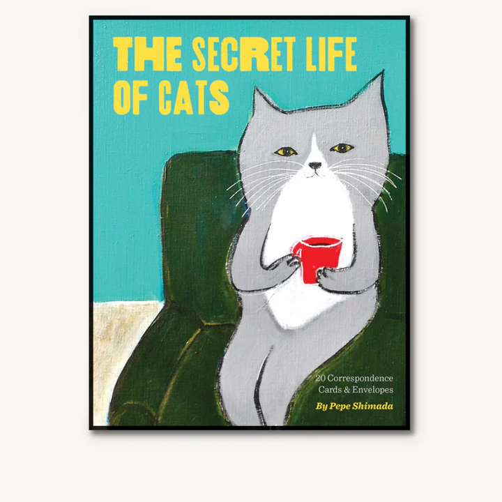 The Secret Life of Cats Correspondence Cards (Box of 20)