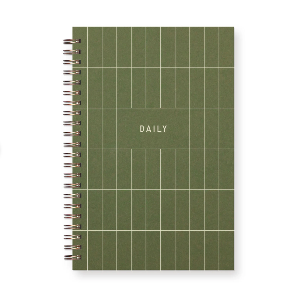 Grid Undated Weekly Planner Journal
