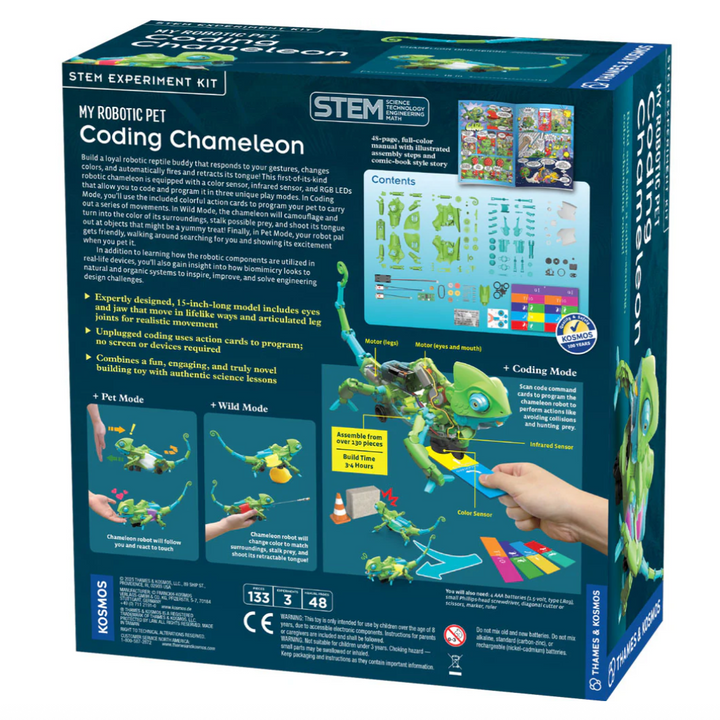 My Robotic Pet: Coding Chameleon
