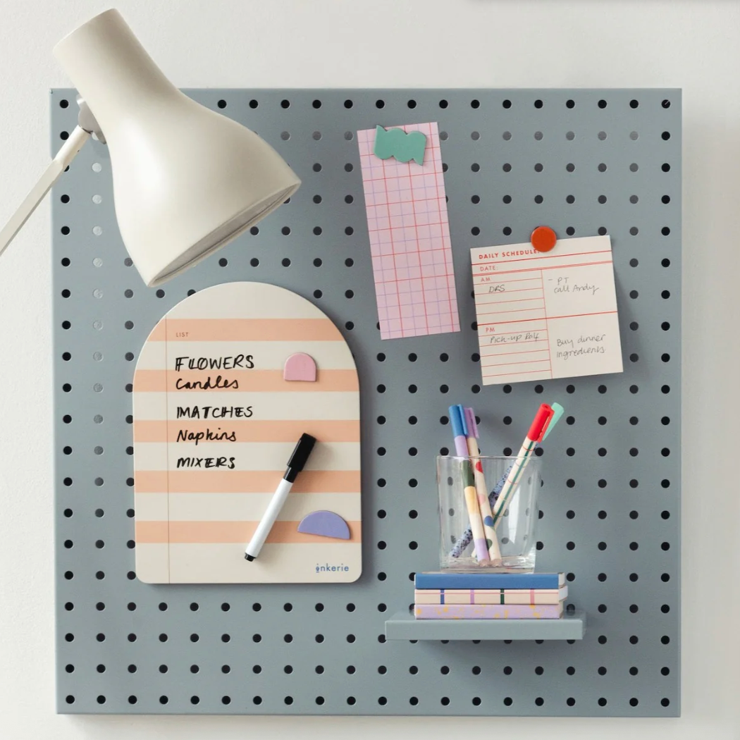 Inkerie Magnetic Dry Erase List Memo Board