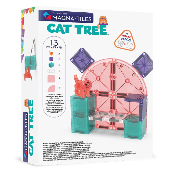 MAGNA-TILES® Cat Tree 13-Piece Set