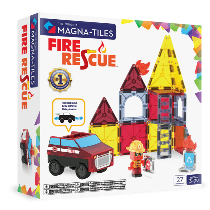 MAGNA-TILES® Fire Rescue 27-Piece Set