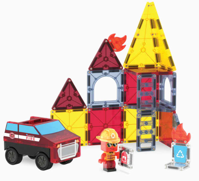 MAGNA-TILES® Fire Rescue 27-Piece Set