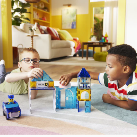 MAGNA-TILES® Police Station 35-Piece Set