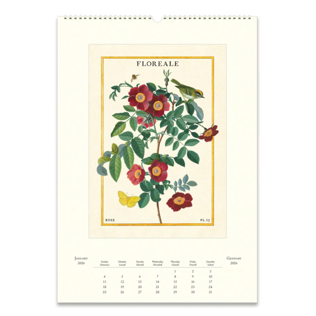 Wall Calendar - Floreale (2026)