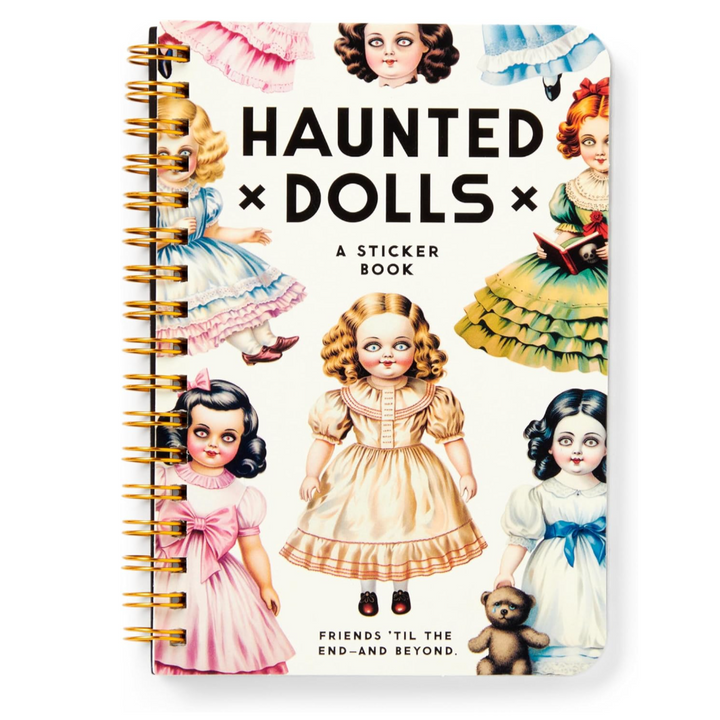 Haunted Dolls Sticker Book