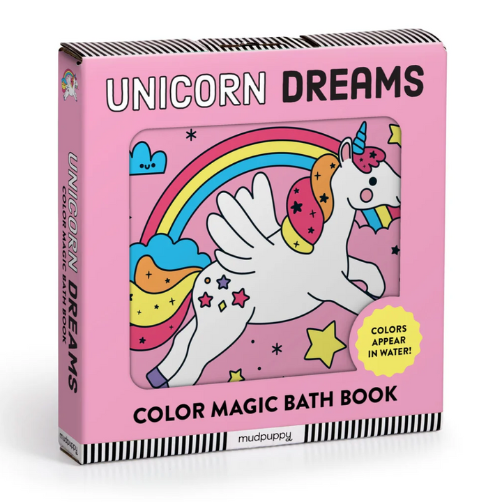 Unicorn Dreams Color Magic Bath Book