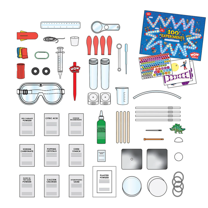 Wow in the World: 100 Experiments That WOW!