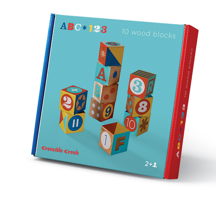 ABC-123 Wood Blocks