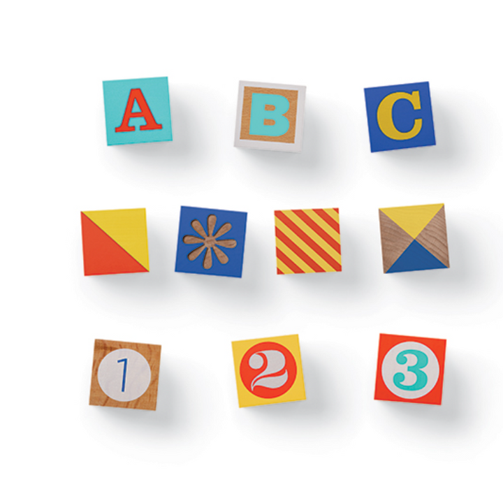 ABC-123 Wood Blocks