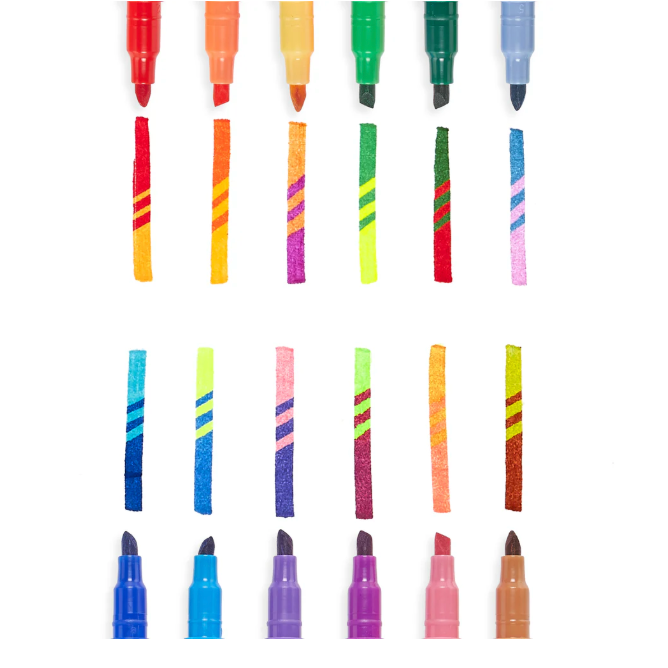 Switch-Eroo Color Changing Markers (Set of 12)