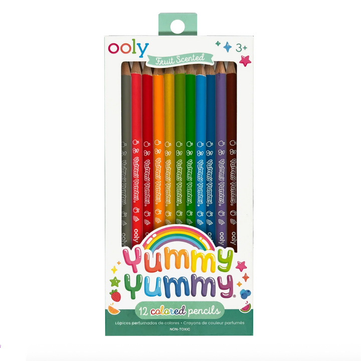 Yummy Yummy Fruit Scented Colored Pencils (Set of 12)