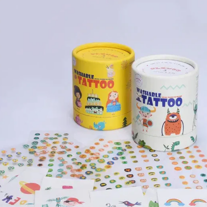 Washable Tattoos (Robots and Monsters)