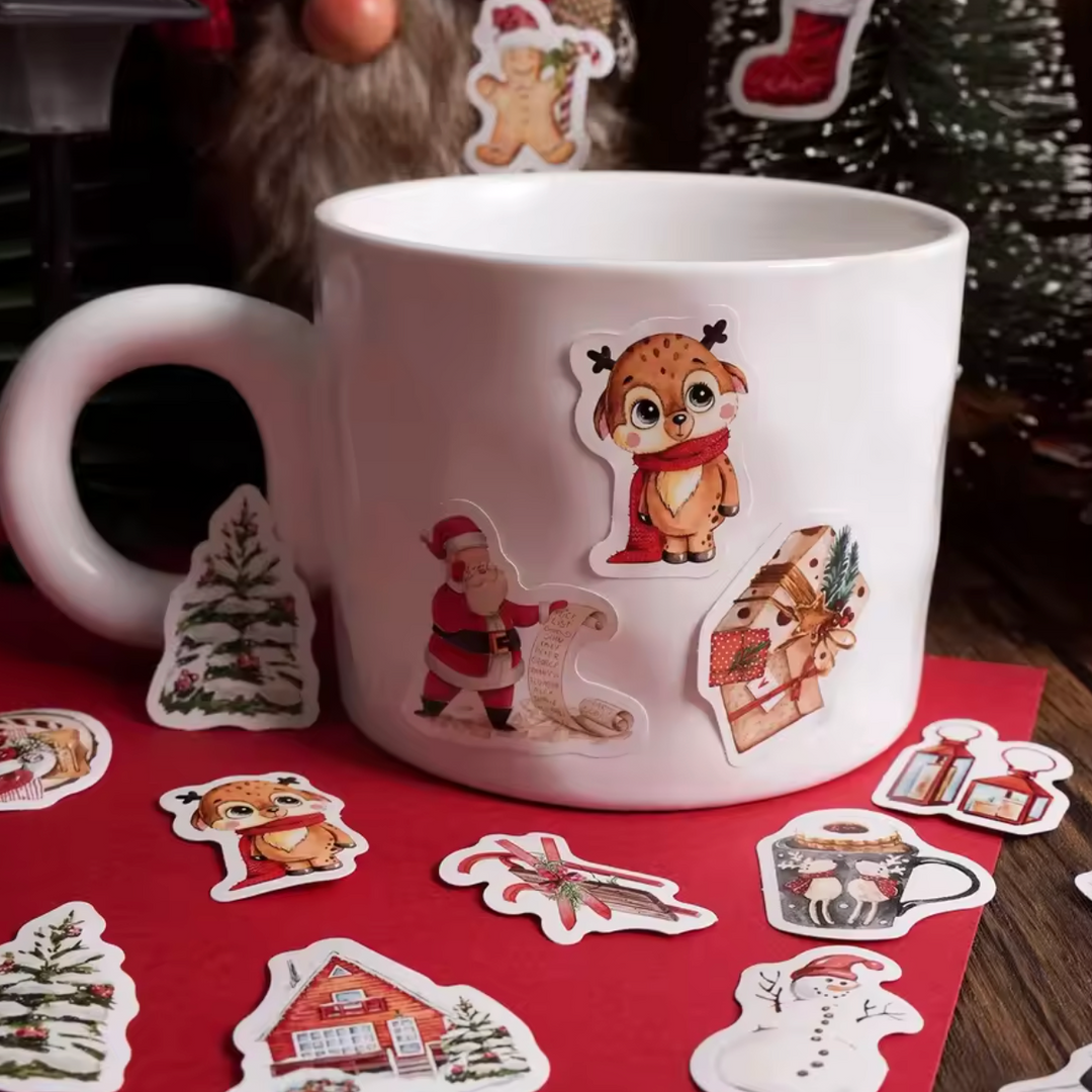 Merry Christmas Stickers (Pack of 45)