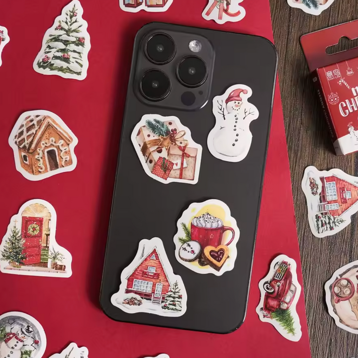 Merry Christmas Stickers (Pack of 45)