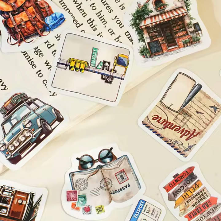 Travel Memories Stickers (Pack of 45)