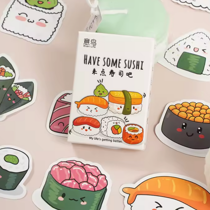 Sushi Stickers (Pack of 30)