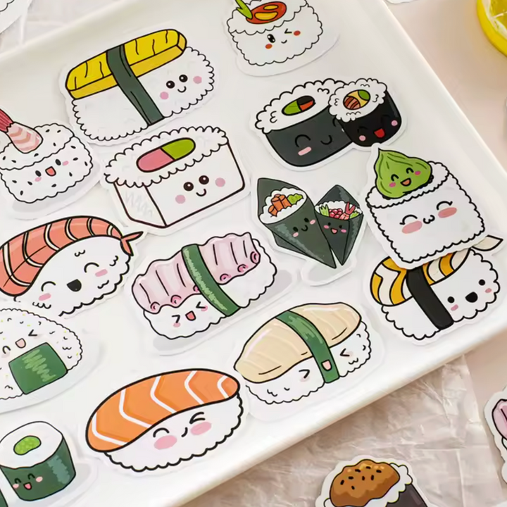 Sushi Stickers (Pack of 30)