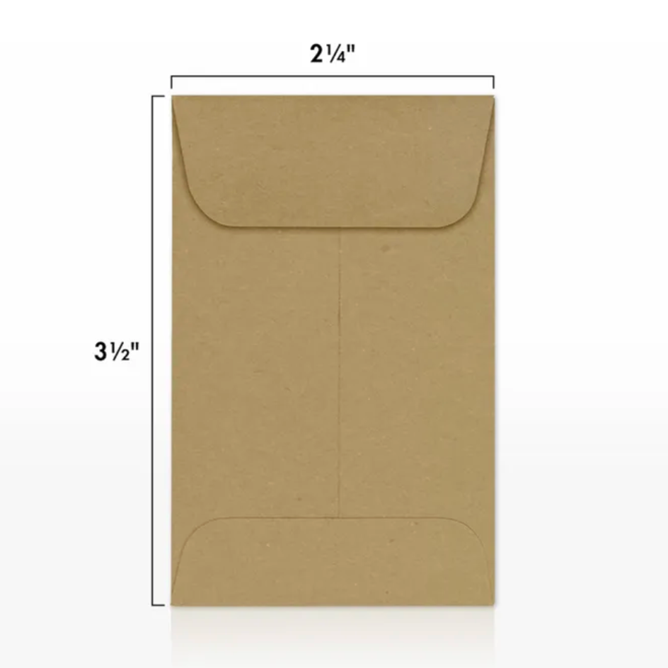 Coin Envelopes (Set of 20)