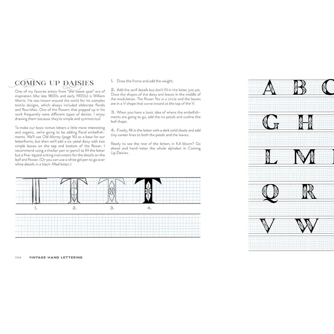 Vintage Hand Lettering: Create Beautiful Fonts – Hitchcock Paper Co.