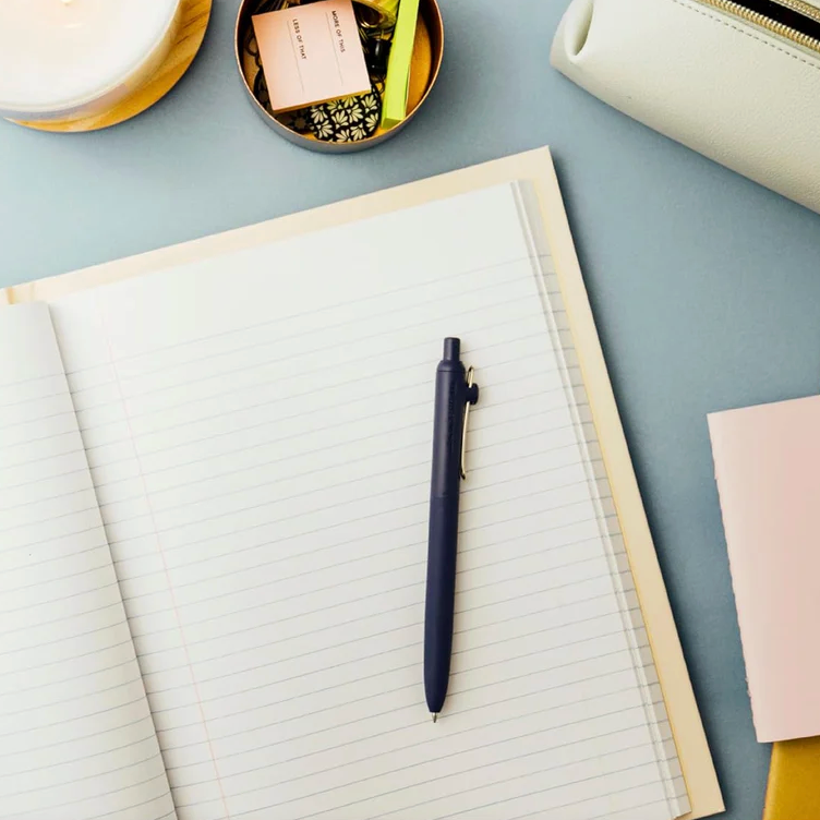 Uni-ball Zento Liquid Gel Ink Retractable Pens, Medium Point (0.7mm)