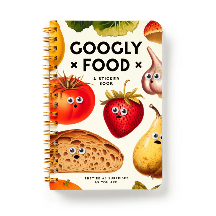 Googly Food Sticker Book