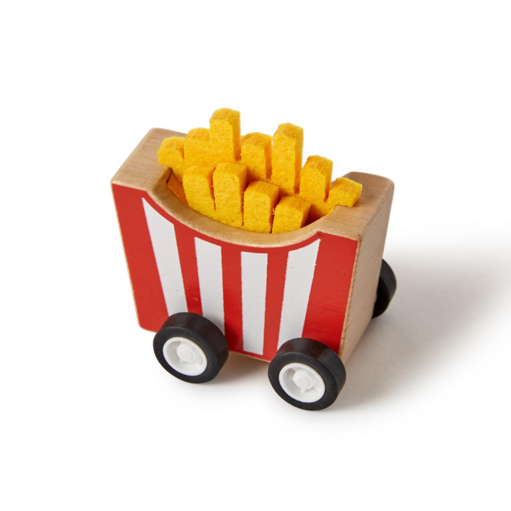 Fast Food Wooden Pullback Toys
