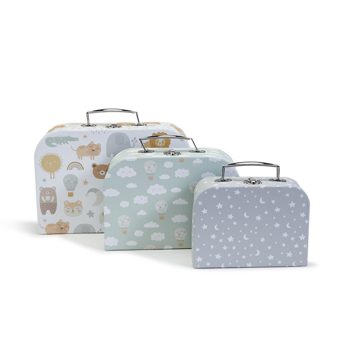 Nesting Storage Suitcase Boxes