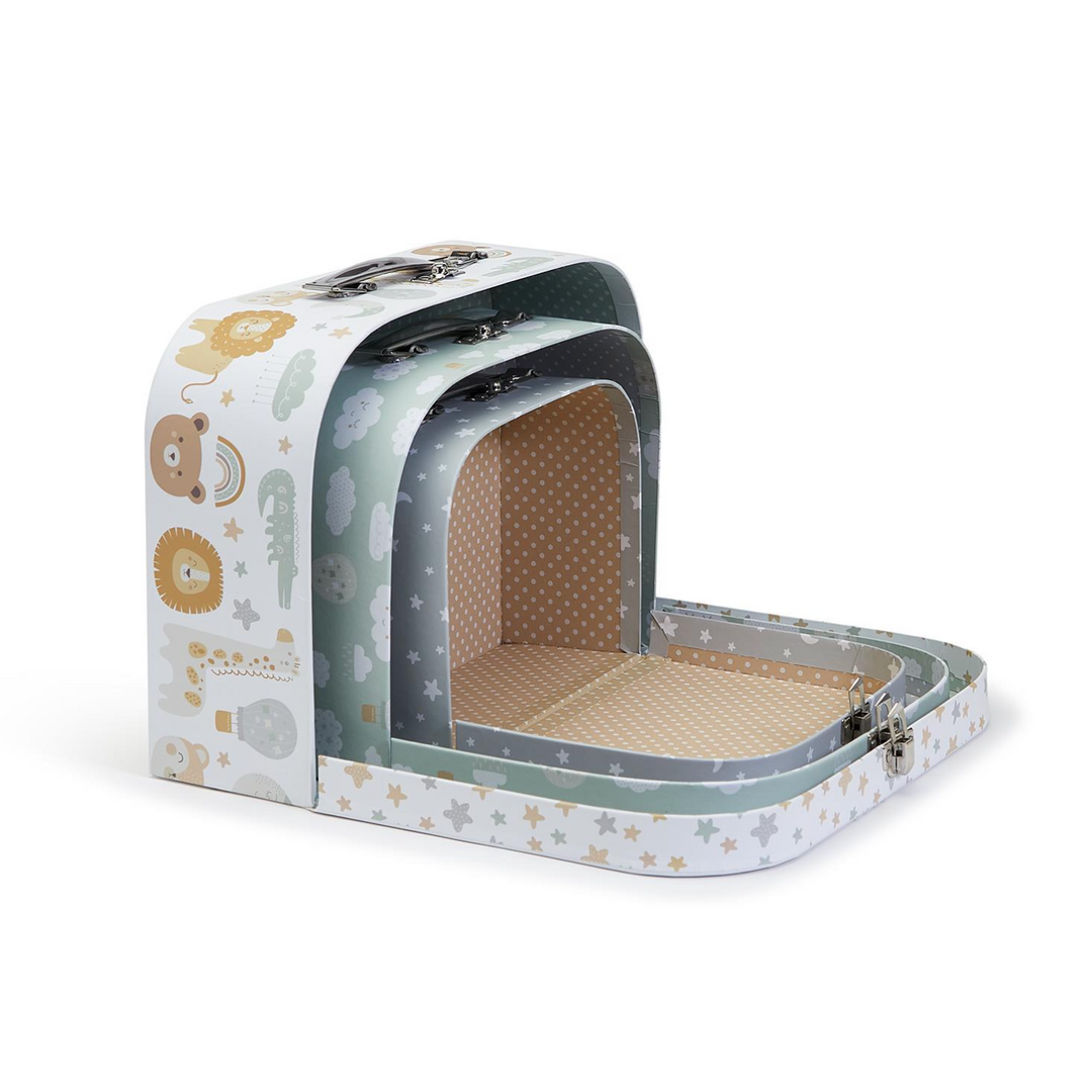 Nesting Storage Suitcase Boxes