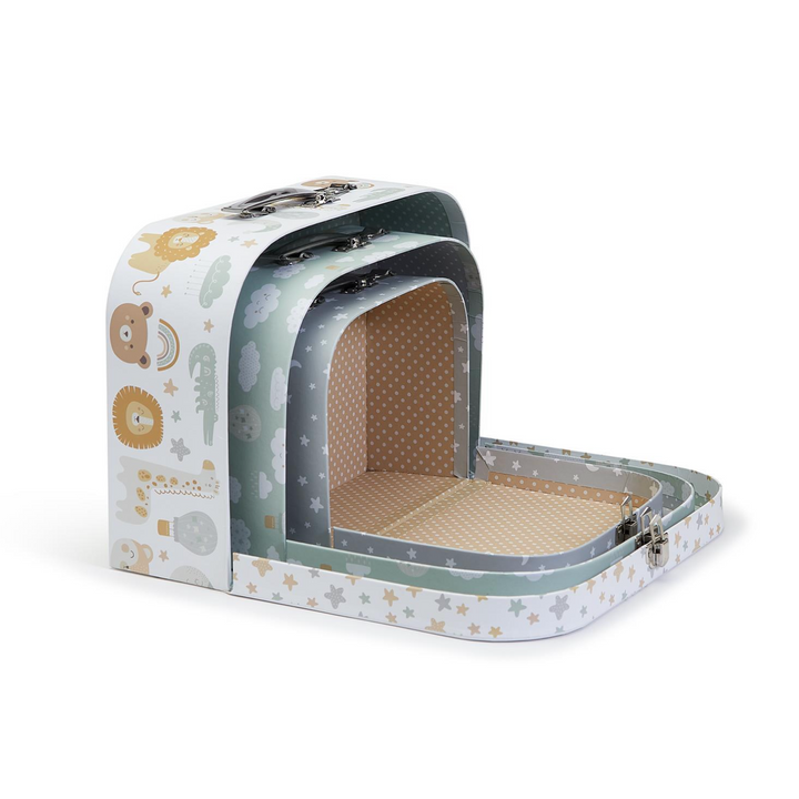 Nesting Storage Suitcase Boxes