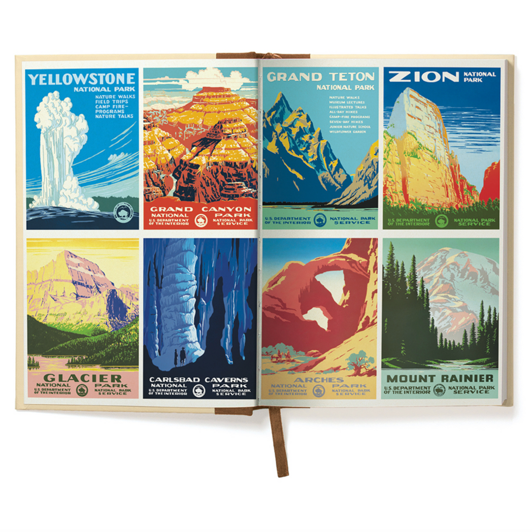 Cavallini Window Journal - National Parks