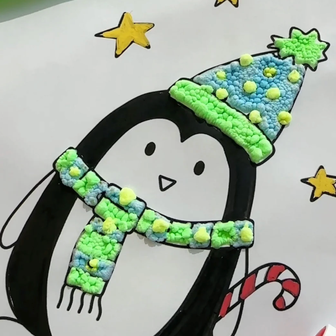 Magic Neon Puffy Pens