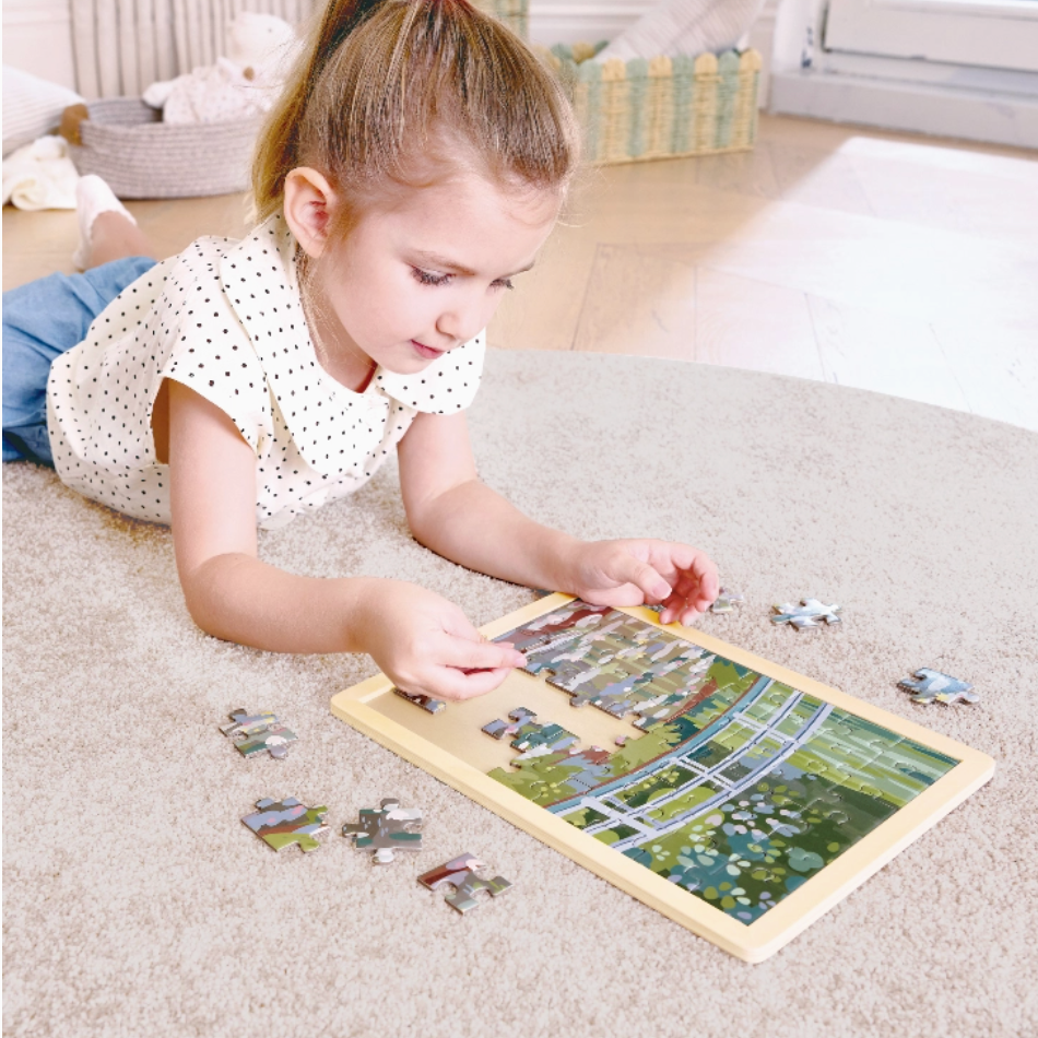 Monet Water-Lily Garden Puzzle