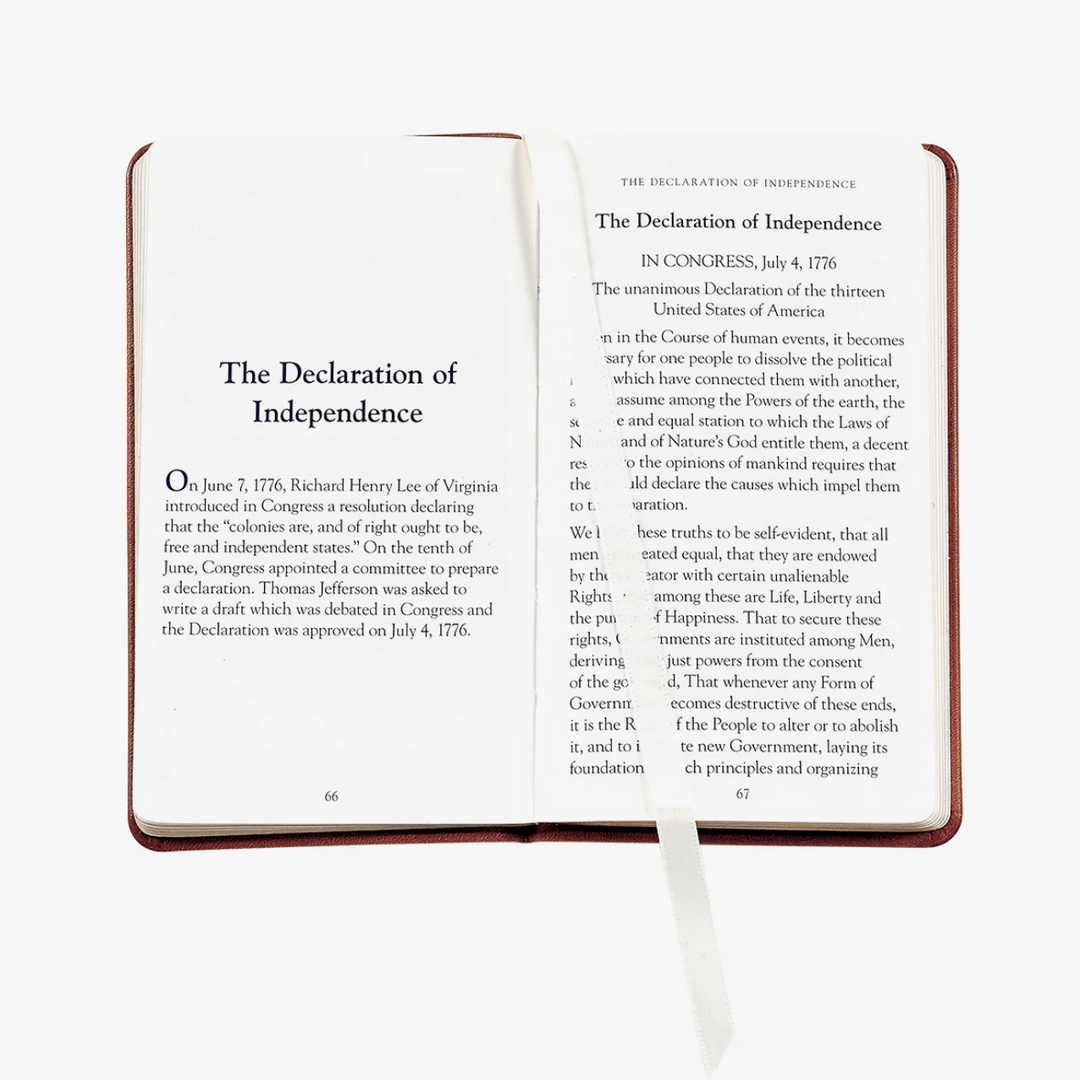 United States Constitution Leather Bound