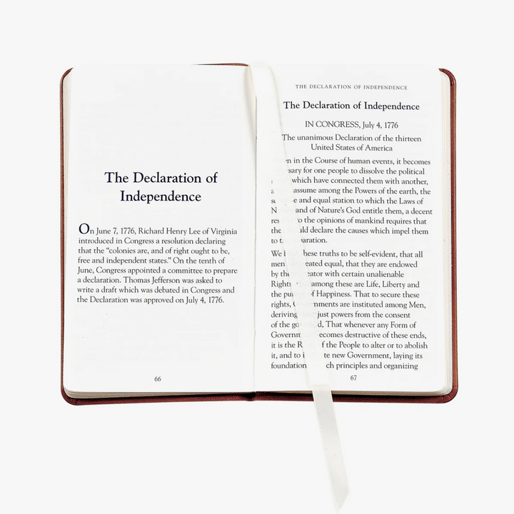 United States Constitution Leather Bound