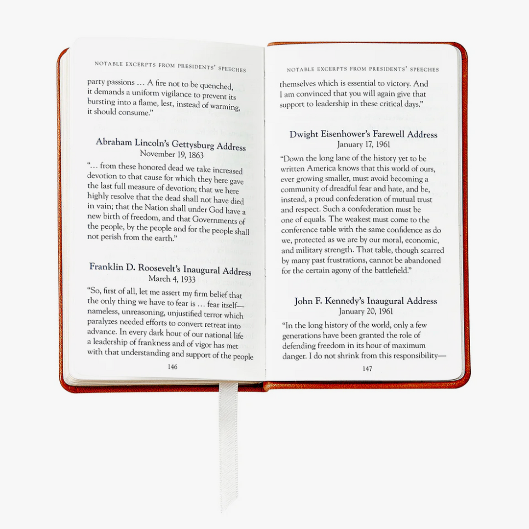 United States Constitution Leather Bound