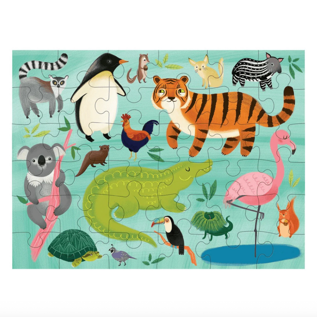 Puzzle to Go - Animals Of The World