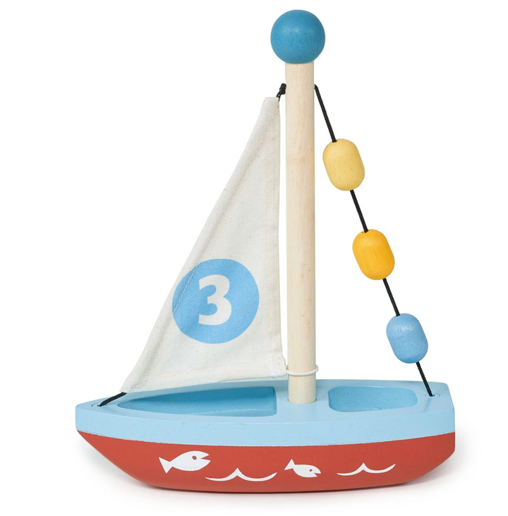 Wooden Sailing Boat