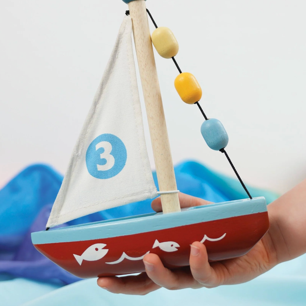 Wooden Sailing Boat
