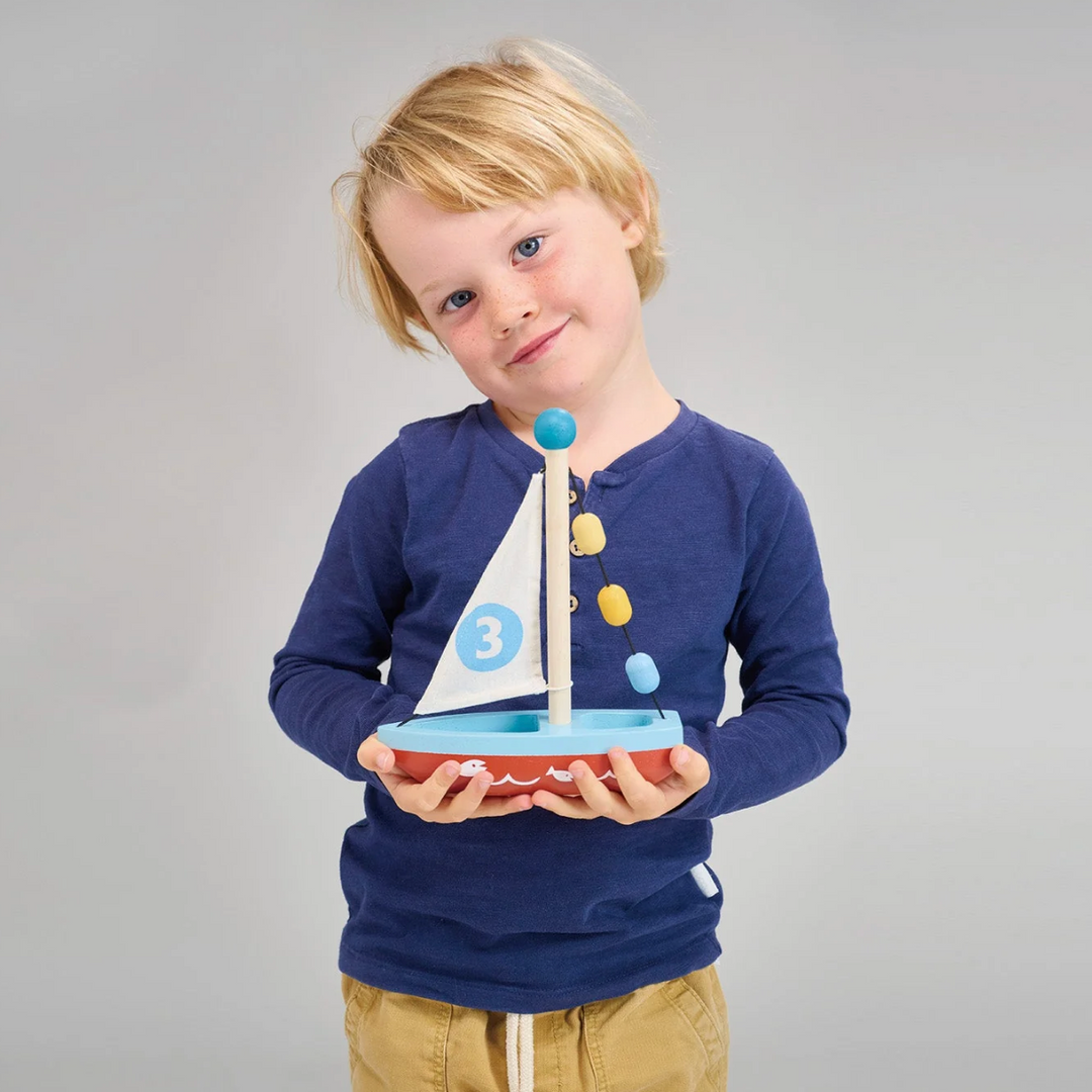 Wooden Sailing Boat