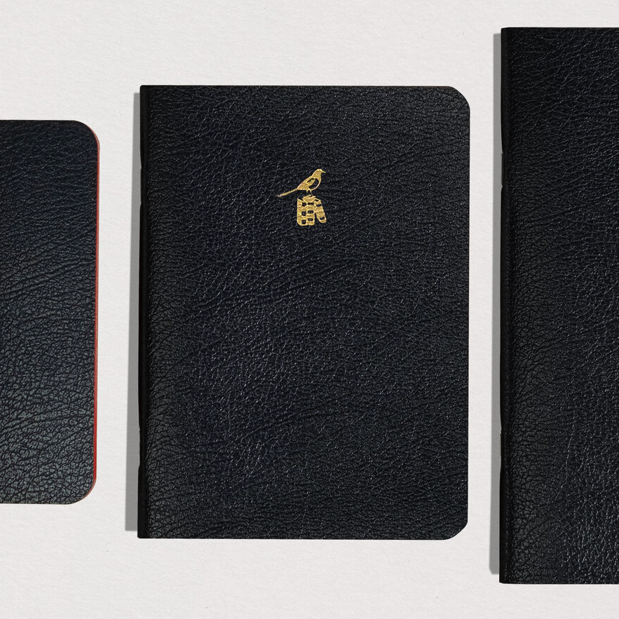 Bieffe Roma Notebook - Black (Lined)