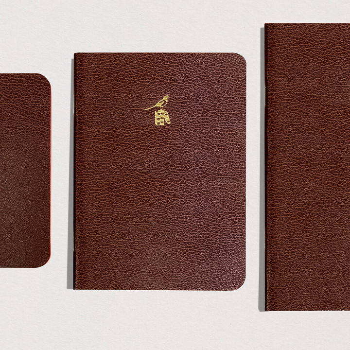 Bieffe Roma Notebook - Brown (Blank)