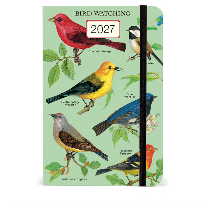 Cavallini Weekly Planner - Bird Watching (Jan-Dec 2027)