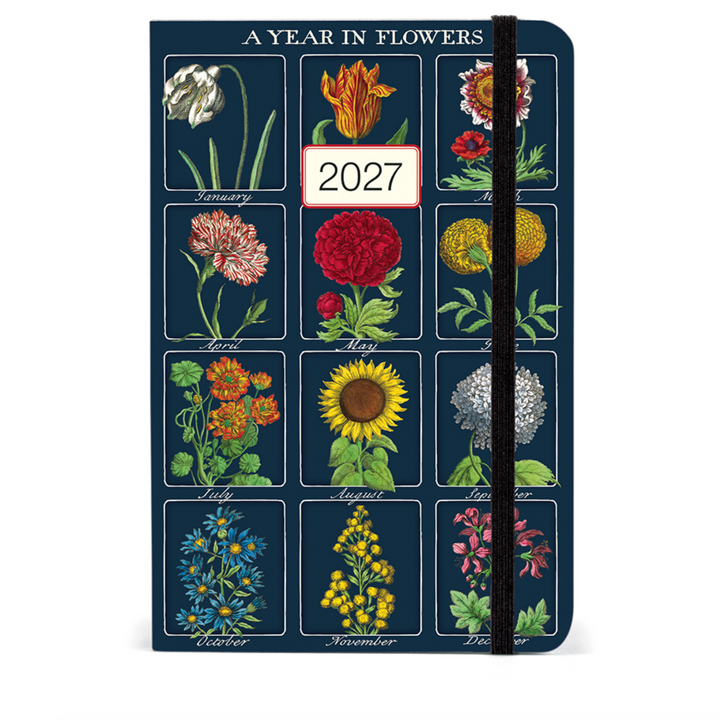 Cavallini Weekly Planner - A Year in Flowers (Jan-Dec 2027)