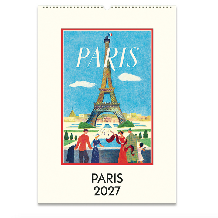 Cavallini Wall Calendar - Paris (2027)