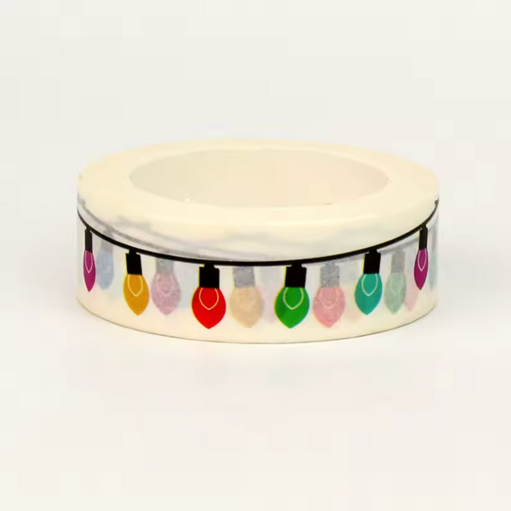 Vintage Christmas Lights Washi Tape