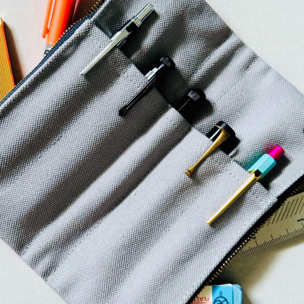 Luddite Kurashiki Canvas Folding Pen Case